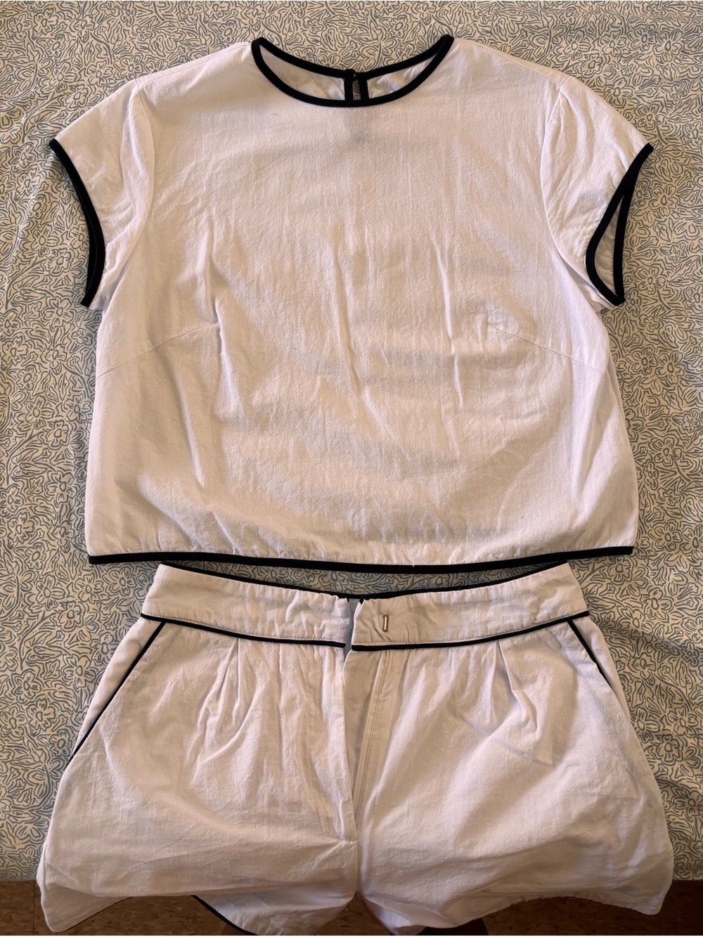 Commense White 100% Cotton Set